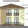 Casa BRESCIA - fatada posterioara